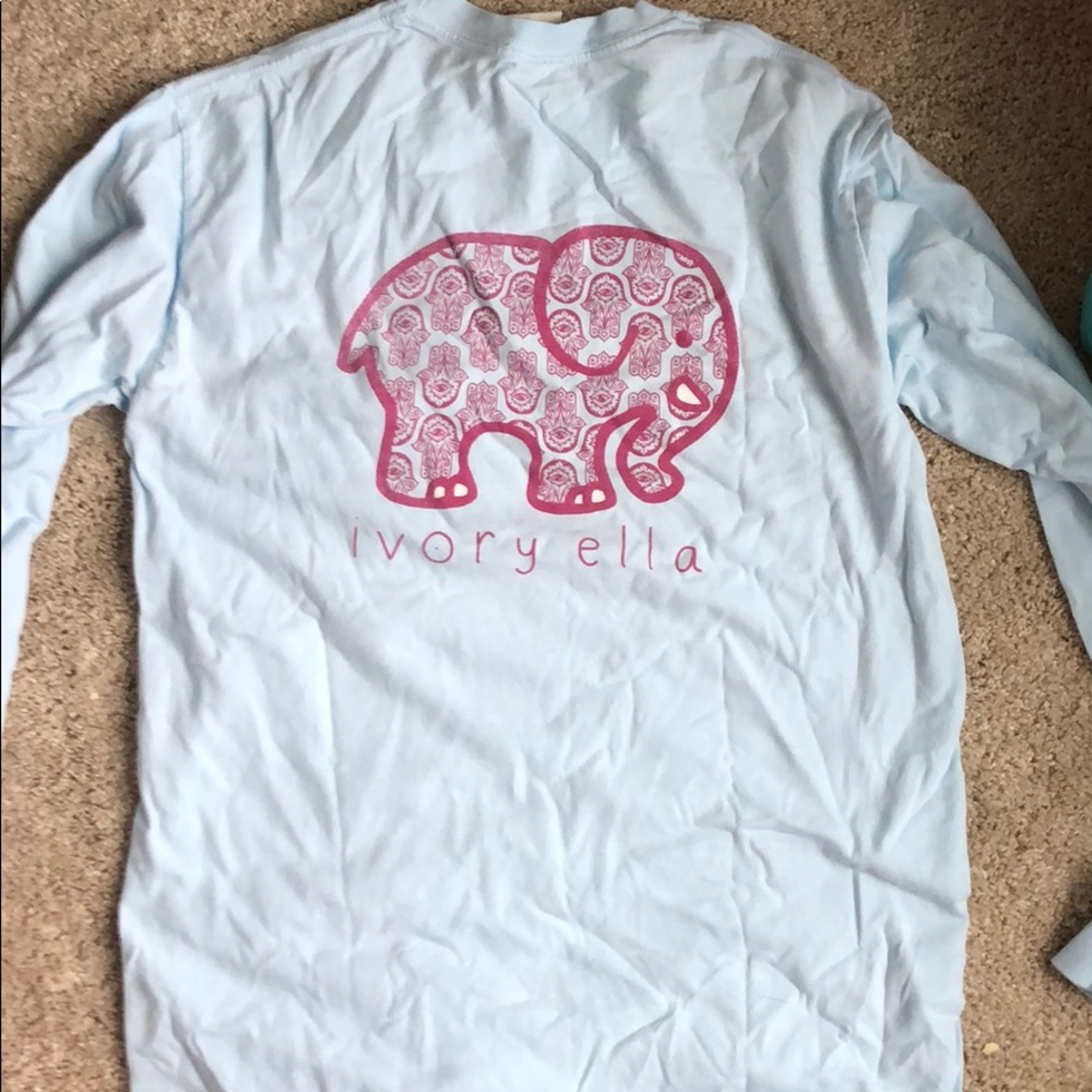 Ivory Ella light blue long sleeve